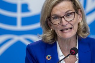 La secrétaire générale de l'Union internationale des télécommunications (UIT) Doreen Bogdan-Martin estime que son organisation n'est "pas immune" même si elle n'a pas affectée par les problèmes actuels de financement dans le système onusien (archives). KEYSTONE/MARTIAL TREZZINI